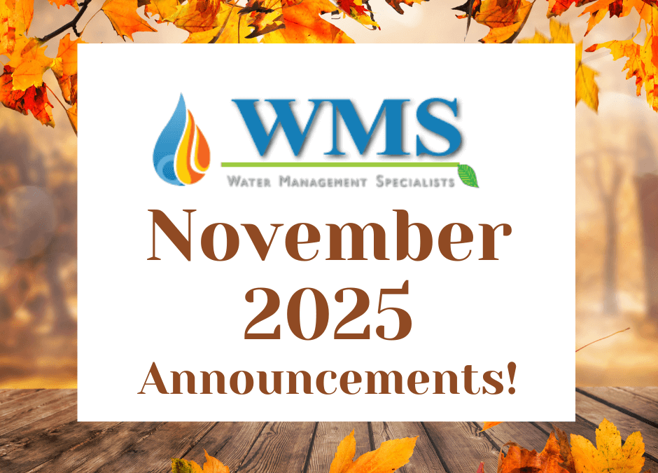 WMS Announcements: 11/2025